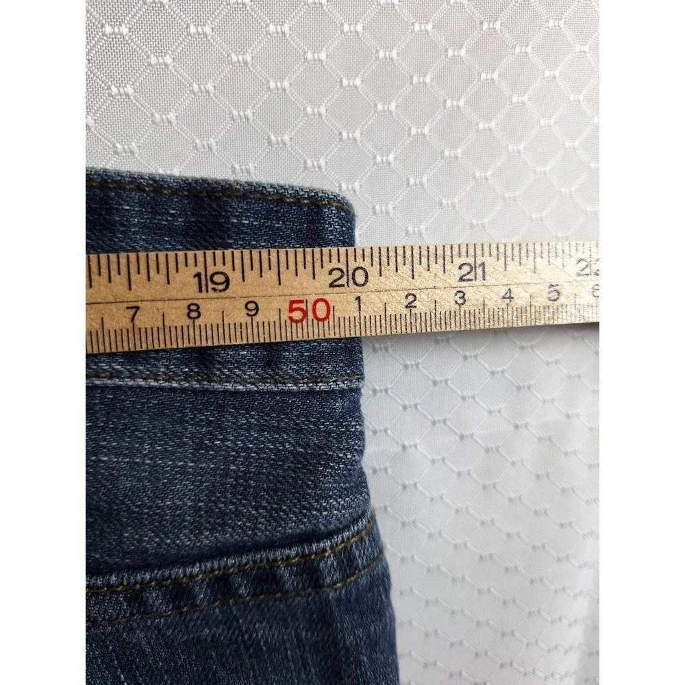 LEVI Strauss Signature Low Boot Jean Sz 40 Blue Copper Riveted Strength Western - Picture 6 of 7